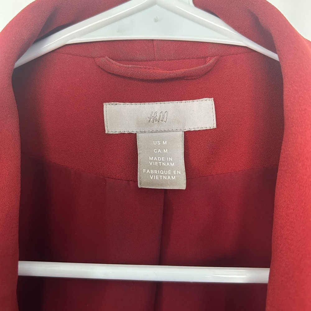 H&M Rust Colored Blazer - Picture 2 of 5
